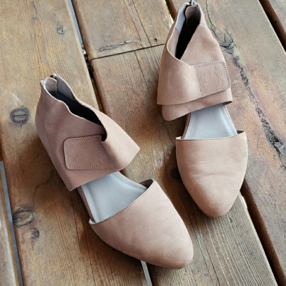 EILEEN FISHER Tumbled Nubuck Calia Shoes sz 8.5 - Picture 6 of 14